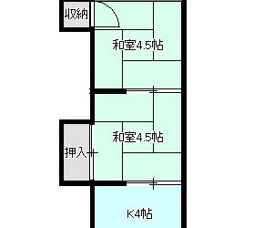 上田7丁目アパート間取り